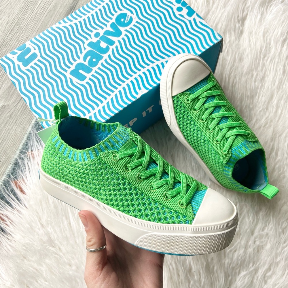 native kids shoes Jefferson 2.0 liteknit green